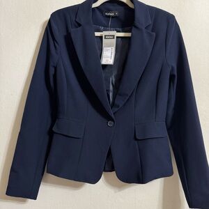 KELSO Women's Navy Blazer Size 8 New With tag.